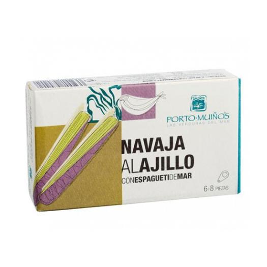 Navaja al Ajillo con Espagueti de Mar 90g