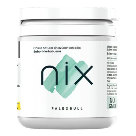 Nix: Pastilhas elásticas naturais de hortelã-verde com xilitol Paleobull 35 un.