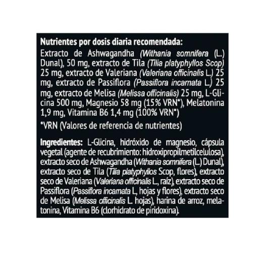Oniros com Melatonina, Ashwagandha e Valeriana Paleobull 60 cápsulas