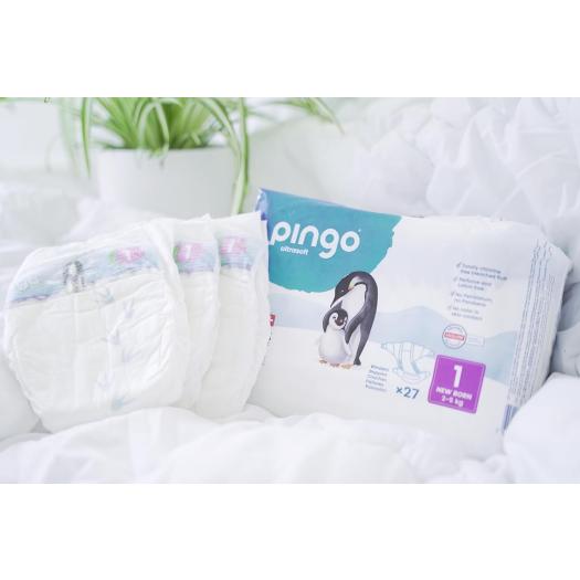 Pañales Talla 1 Recién Nacido 2-5Kg Pingo Bio 27ud