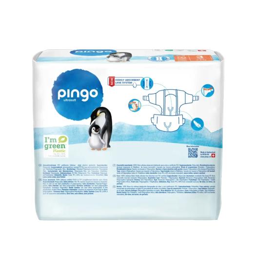 Pañales Talla 3 Midi 4-9Kg Pingo Bio 44ud