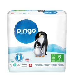 Pañales Talla 6 XL 15-30Kg Pingo Bio 32ud
