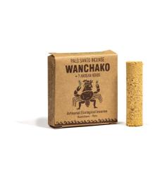 Palitos Artesanos de Incienso de Palo Santo con 7 Hierbas Andinas Wanchako 13g