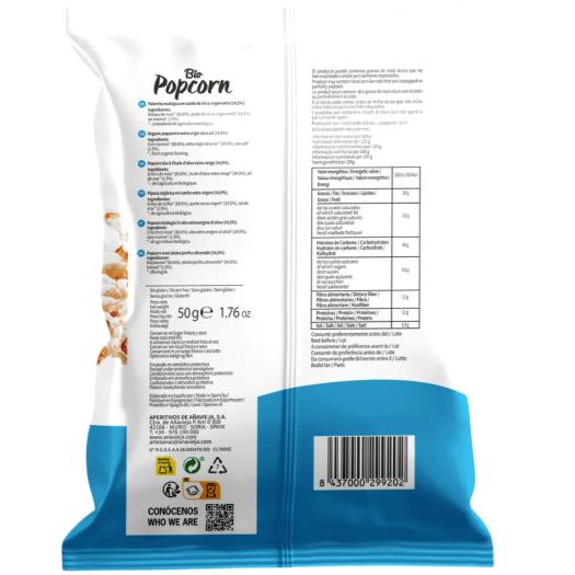 Palomitas de Maiz en Aceite de Oliva Añavieja Bio 50g