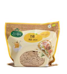 Pan de Mijo y Semillas Sin Gluten Zealia Bio 330G