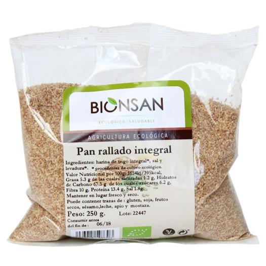 Pan Rallado Integral Bionsan Bio 250g