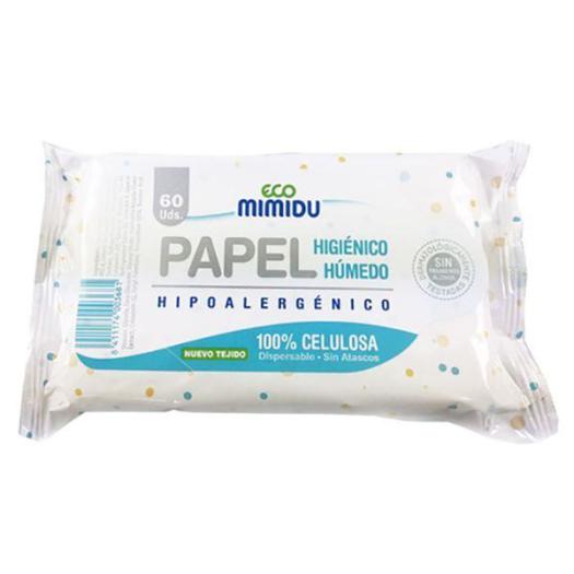 Papel Higiénico Húmedo Biodegradable Ecomimidú Bio 60 ud