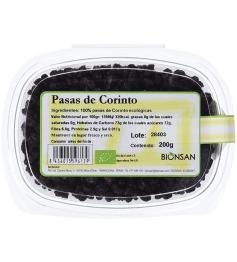 Pasas de Corinto Bionsan Bio 200g