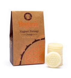 Pastillas de Cera de Soja Perfumada Naranja Organic Goodness 40g