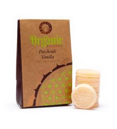 Pastillas de Cera de Soja Perfumada Vainilla y Pachulí Organic Goodness 40g