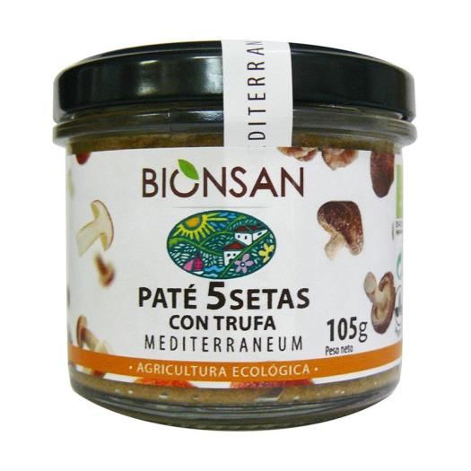 Paté 5 Setas con Trufa Bionsan Bio 105g