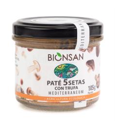 Paté 5 Setas con Trufa Bionsan Bio 105g