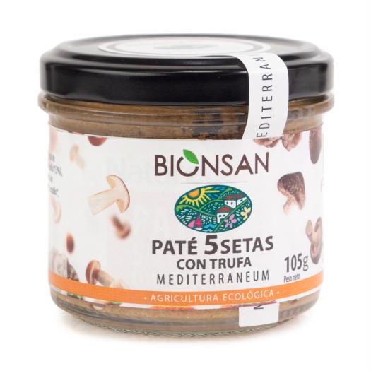 Paté 5 Setas con Trufa Bionsan Bio 105g