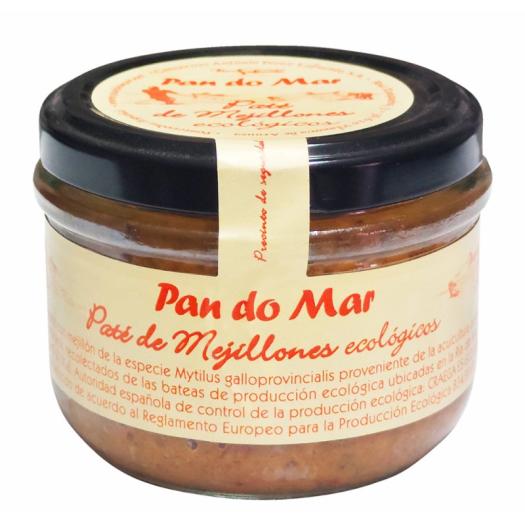 Paté de Mejillón Pan do Mar Bio 125g