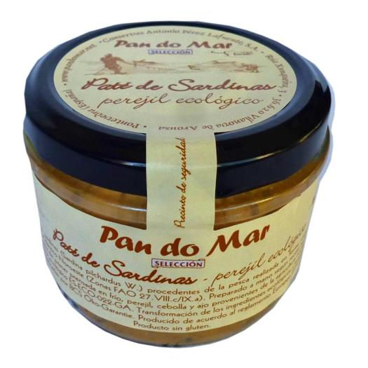 Paté de Sardina con Perejil Pan do Mar Bio 125g