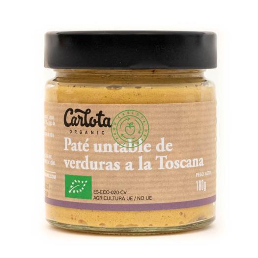 Paté Untable de Verduras a la Toscana Carlota Bio 180g