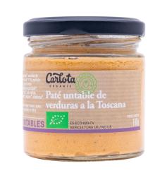 Paté Untable de Verduras a la Toscana Carlota Bio 180g
