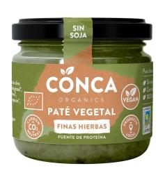 Paté Vegetal a las Finas Hierbas Conca Organics Bio 110g