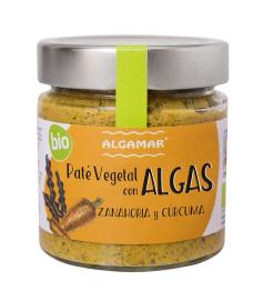 Paté Vegetal con Algas Zanahoria y Cúrcuma Algamar Bio 180g