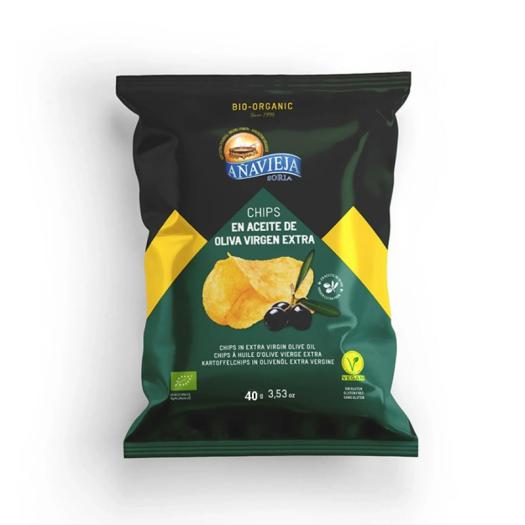 Patatas Fritas Gran Gourmet en Aceite de Oliva Añavieja Bio 40g