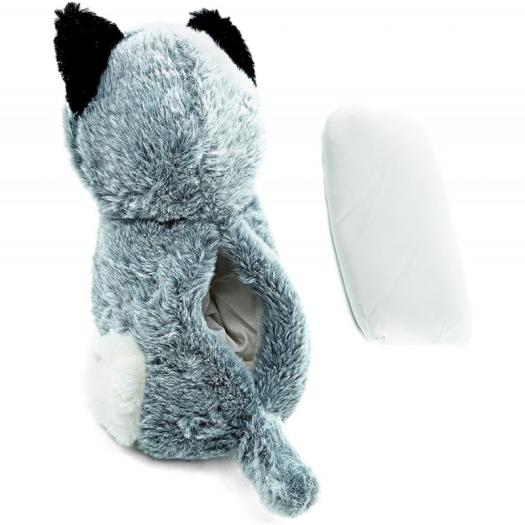 Peluche Térmico Husky Kuki 23cm