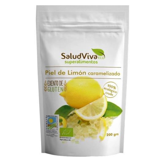 Piel de Limón Cristalizado Salud Viva Bio 200g