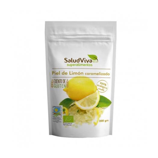 Piel de Limón Cristalizado Bio 200g
