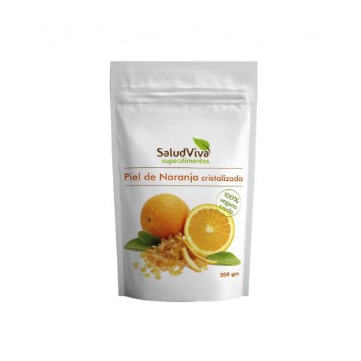 Piel de Naranja Cristalizada Bio 200g