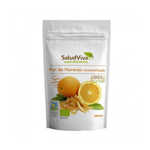 Piel de Naranja Cristalizada Bio 200g