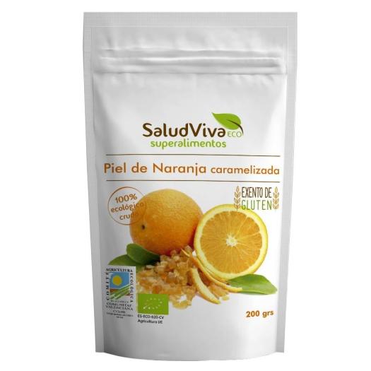 Piel de Naranja Cristalizada Salud Viva Bio 200g