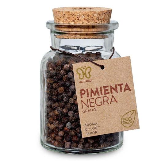 Pimienta Negra Grano Gourmet Naturcid Bio 75g