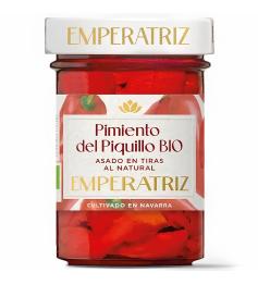 Pimiento del Piquillo Asado en Tiras al Natural Emperatriz Bio 212 ml