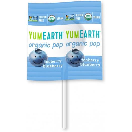 Piruletas Veganas Sabor a Frutas Fruit Pops Bio YumEarth 40ud