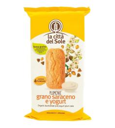 Plumcake de Trigo Sarraceno y Yogurt La Citta del Sole Sin Gluten Bio 4 x 45 g