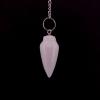 Péndulo Gota de Cuarzo Rosa