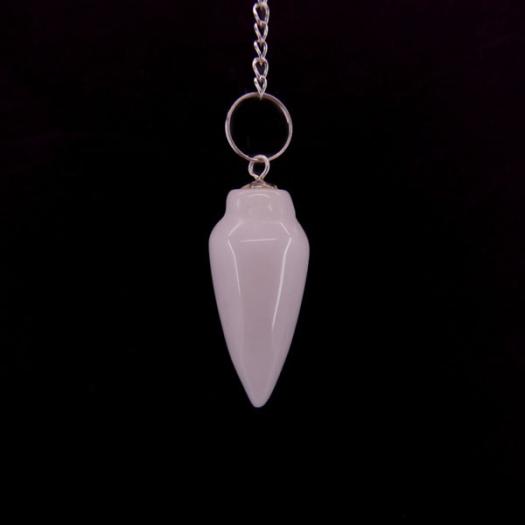 Péndulo Gota de Cuarzo Rosa