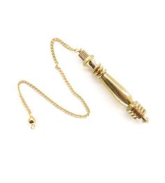 Péndulo Karnak Isis de Bronce con Testigo