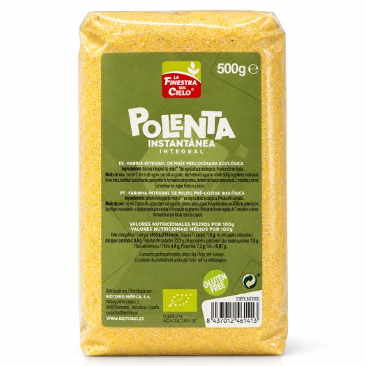 Polenta Instantánea Integral La Finestra Bio 500g