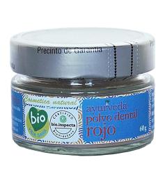 Polvo Dental Rojo Bio Ayurveda 60g