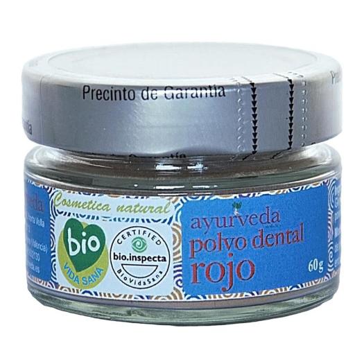 Polvo Dental Rojo Bio Ayurveda 60g