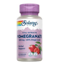 Pomegranate 200 mg Solaray 60 VegCaps