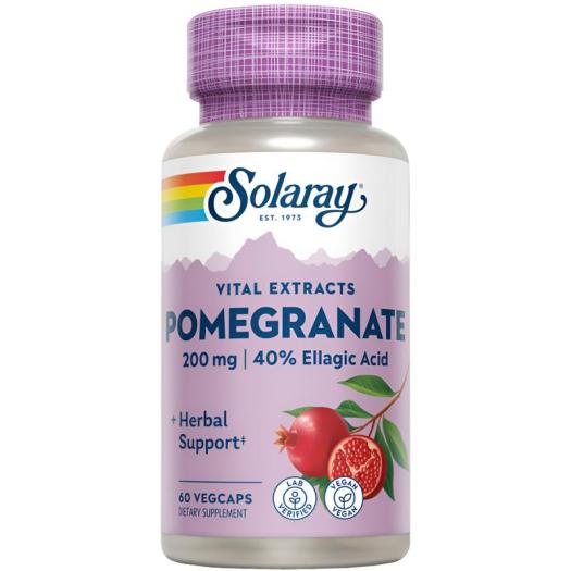 Pomegranate 200 mg Solaray 60 VegCaps