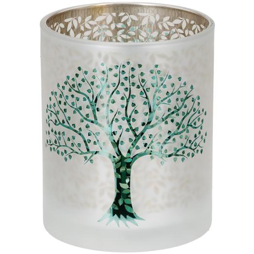 Portavelas de Té Mosaico de Flores 7cm