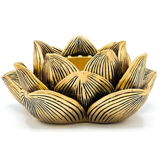 Portavelas Loto 7 Chakras 13,5cm