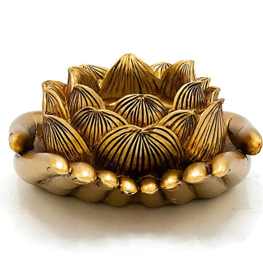 Portavelas Loto 7 Chakras 13,5cm