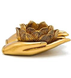 Portavelas Loto 7 Chakras 13,5cm