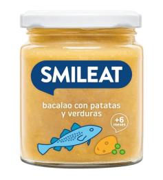 Potito de Bacalao con Patatas y Verduras Smileat Bio 230g