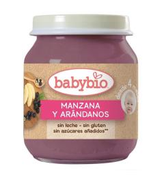 Potito de Manzana y Arándanos Babybio 130g