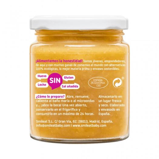 Potito de Pavo con Verduras Smileat Bio 230g