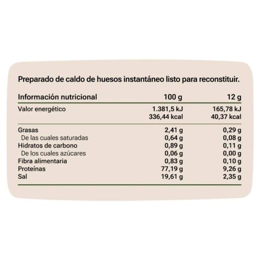 Proteína de Caldo de Ossos Paleobull 300g